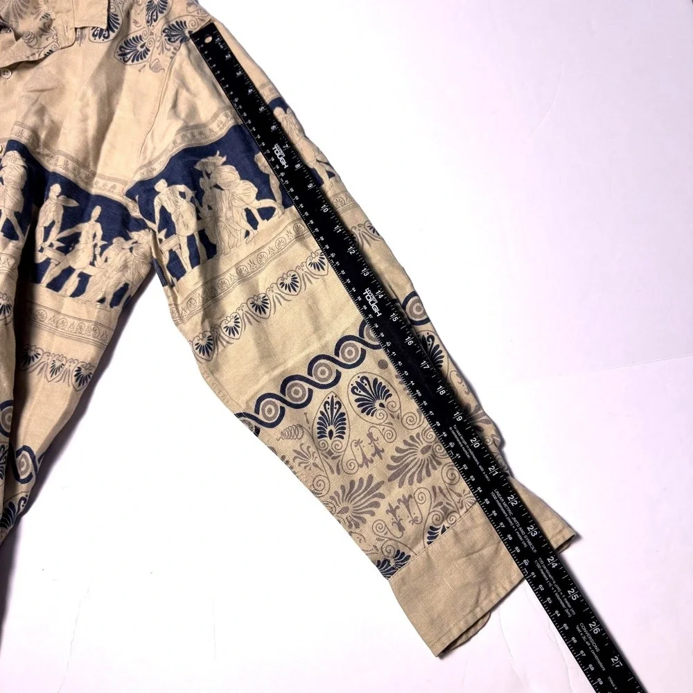 Vintage Banana Republic Safari Shirt Mens Size S Mill‎ Valley Catalog 80s Linen